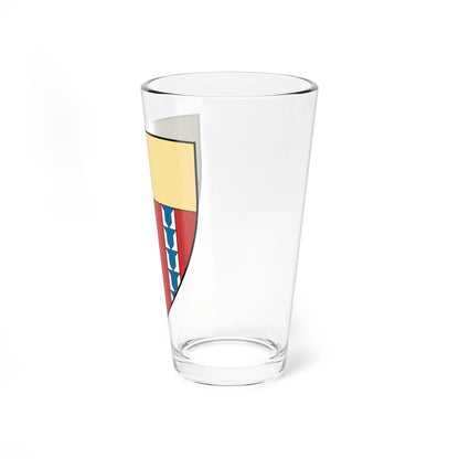 Coa Hungary Family Anna Châtillon 1154-1184 (Hungary) (Coat of Arms) Pint Glass 16oz - Go Mug Yourself