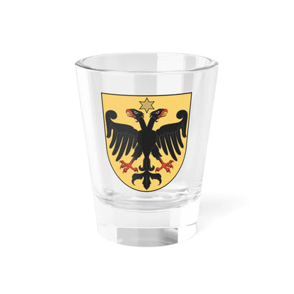 Coa Hungary Family Balogh-Atyfi (Hungary) (Coat of Arms) Shot Glass 1.5oz 1.5oz - Go Mug Yourself