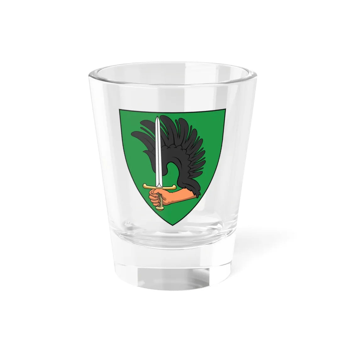 Coa Hungary Family Balogh - Fülek (Hungary) (Coat of Arms) Shot Glass 1.5oz 1.5oz - Go Mug Yourself