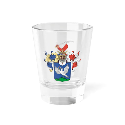 Coa Hungary Family Balogh Galánta (Hungary) (Coat of Arms) Shot Glass 1.5oz 1.5oz - Go Mug Yourself