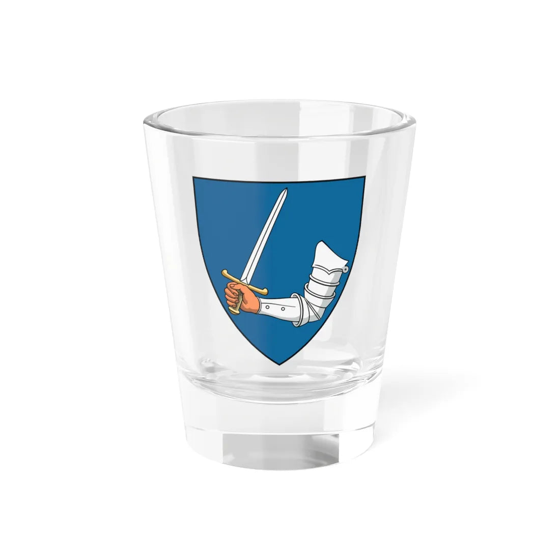 Coa Hungary Family Balogh - Marosvásárhely (Hungary) (Coat of Arms) Shot Glass 1.5oz 1.5oz - Go Mug Yourself
