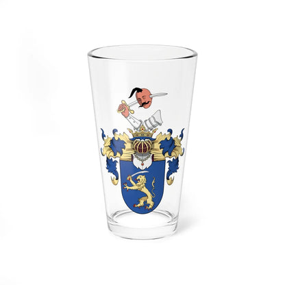 Coa Hungary Family Bobor (Hungary) (Coat of Arms) Pint Glass 16oz 16oz - Go Mug Yourself