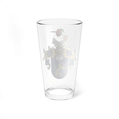 Coa Hungary Family Bobor (Hungary) (Coat of Arms) Pint Glass 16oz - Go Mug Yourself