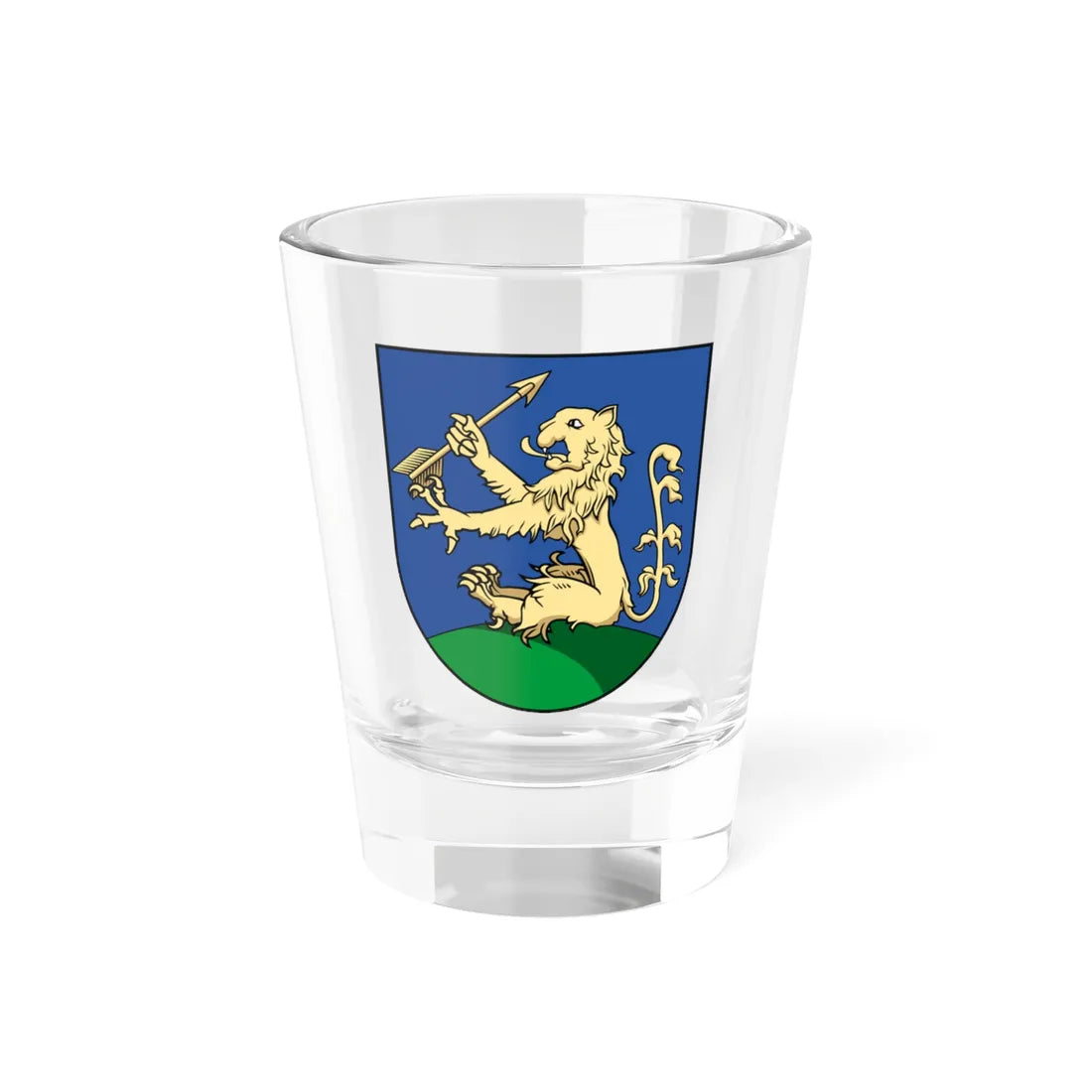 Coa Hungary Family Bocskai (Hungary) (Coat of Arms) Shot Glass 1.5oz 1.5oz - Go Mug Yourself