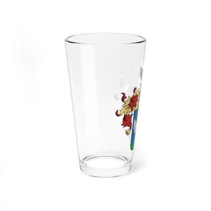 Coa Hungary Family Bárány Jászberény  Rendes (Hungary) (Coat of Arms) Pint Glass 16oz - Go Mug Yourself