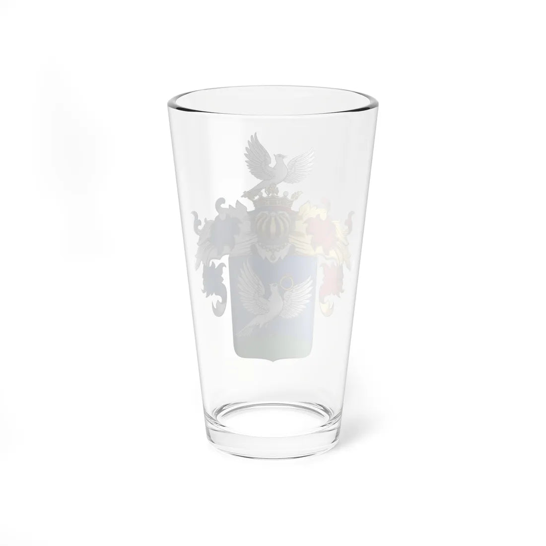 Coa Hungary Family Bárány Jászberény  Rendes (Hungary) (Coat of Arms) Pint Glass 16oz - Go Mug Yourself