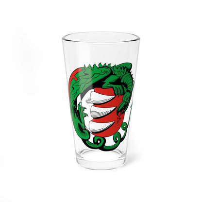 Coa Hungary Family Báthory Erzsébet 1560-1614 (Hungary) (Coat of Arms) Pint Glass 16oz 16oz - Go Mug Yourself