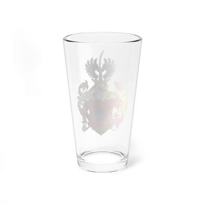 Coa Hungary Family Budaházy V3 (Hungary) (Coat of Arms) Pint Glass 16oz - Go Mug Yourself