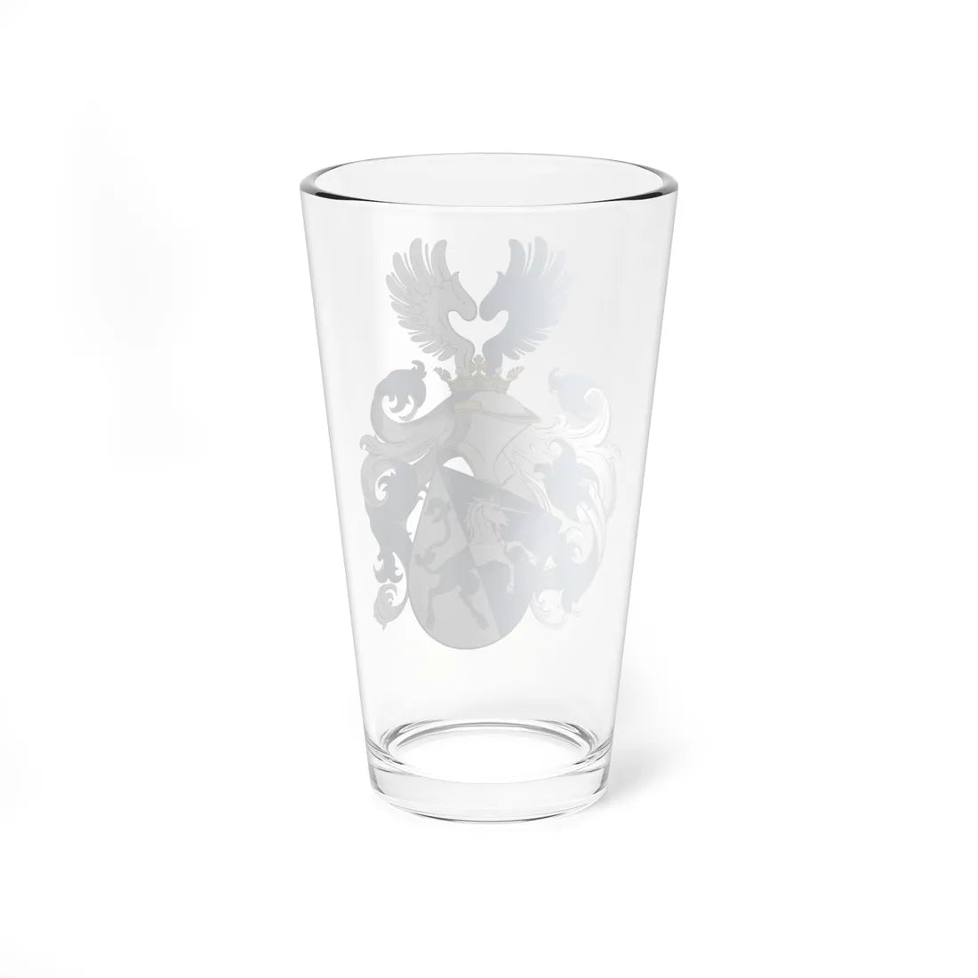 Coa Hungary Family Báznai (Hungary) (Coat of Arms) Pint Glass 16oz - Go Mug Yourself