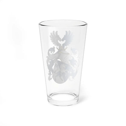 Coa Hungary Family Báznai (Hungary) (Coat of Arms) Pint Glass 16oz - Go Mug Yourself