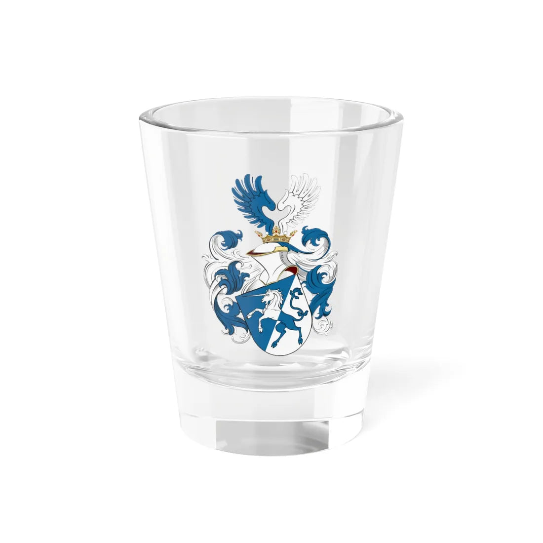 Coa Hungary Family Báznai (Hungary) (Coat of Arms) Shot Glass 1.5oz 1.5oz - Go Mug Yourself
