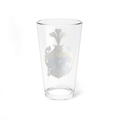 Coa Hungary Family Draveczky 1595 (Hungary) (Coat of Arms) Pint Glass 16oz - Go Mug Yourself