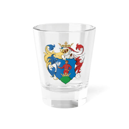 Coa Hungary Family Elekes from Szentkatolna (Hungary) (Coat of Arms) Shot Glass 1.5oz 1.5oz - Go Mug Yourself