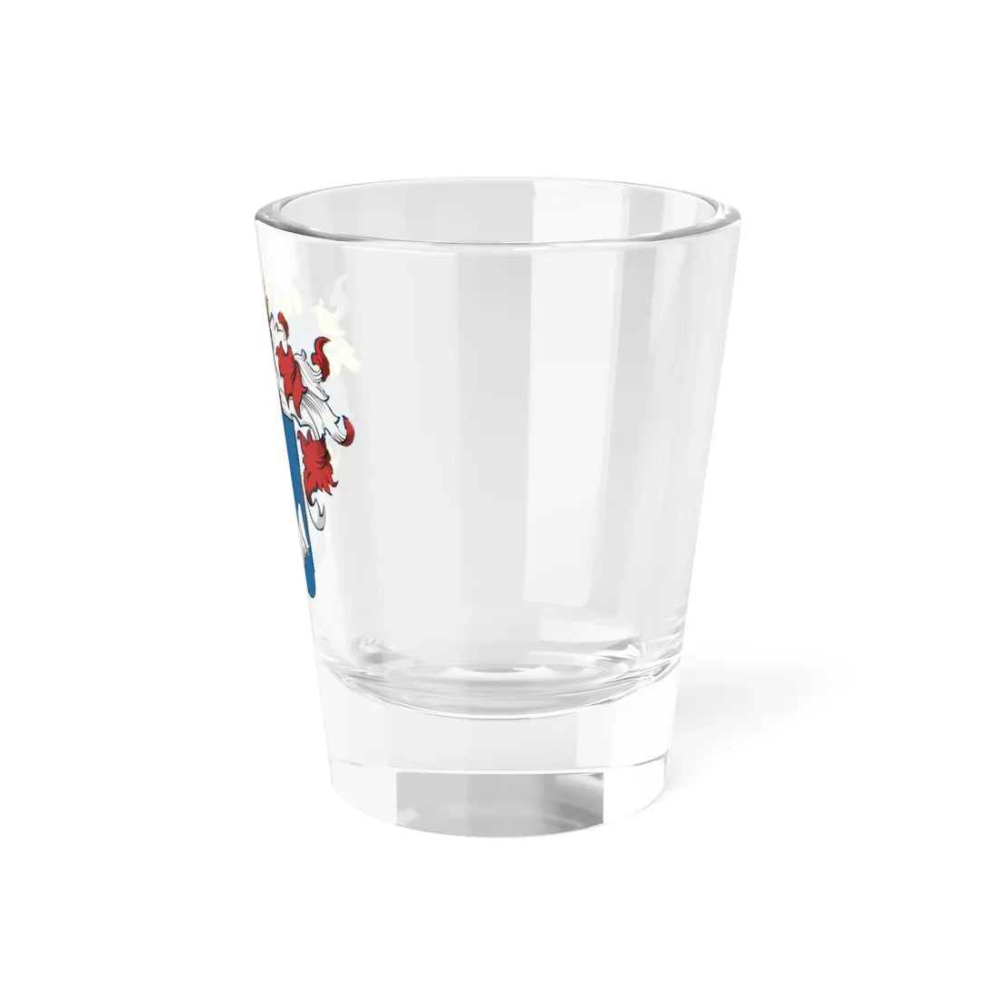 Coa Hungary Family Erőss Borosjenő (Hungary) (Coat of Arms) Shot Glass 1.5oz - Go Mug Yourself