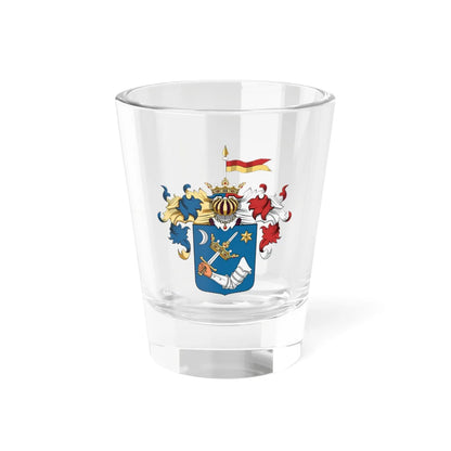Coa Hungary Family Erőss Csíkszentmiklós (Hungary) (Coat of Arms) Shot Glass 1.5oz 1.5oz - Go Mug Yourself