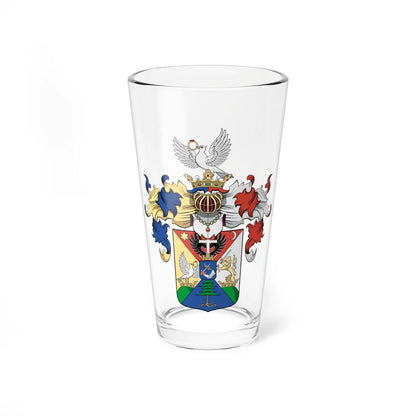 Coa Hungary Family Erőss Gyergyószentmiklós (Hungary) (Coat of Arms) Pint Glass 16oz 16oz - Go Mug Yourself