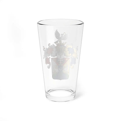 Coa Hungary Family Erőss Gyergyószentmiklós (Hungary) (Coat of Arms) Pint Glass 16oz - Go Mug Yourself