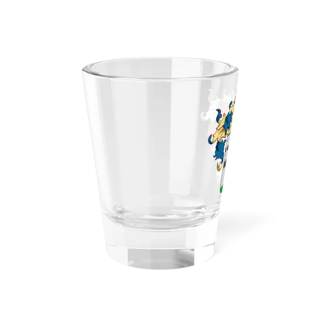 Coa Hungary Family Erőss Sárfalva (Hungary) (Coat of Arms) Shot Glass 1.5oz - Go Mug Yourself