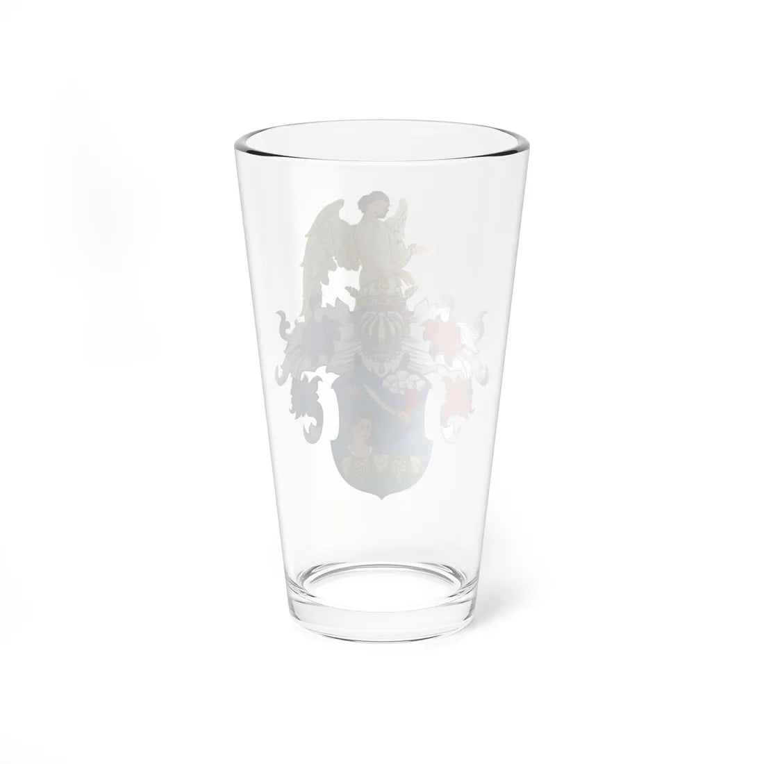 Coa Hungary Family Fuzy (Hungary) (Coat of Arms) Pint Glass 16oz - Go Mug Yourself