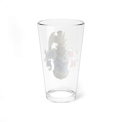 Coa Hungary Family Fuzy (Hungary) (Coat of Arms) Pint Glass 16oz - Go Mug Yourself