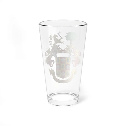 Coa Hungary Family Gelsey big 1869 (Hungary) (Coat of Arms) Pint Glass 16oz - Go Mug Yourself