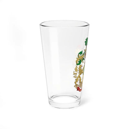 Coa Hungary Family Gelsey big baron 1904 (Hungary) (Coat of Arms) Pint Glass 16oz - Go Mug Yourself