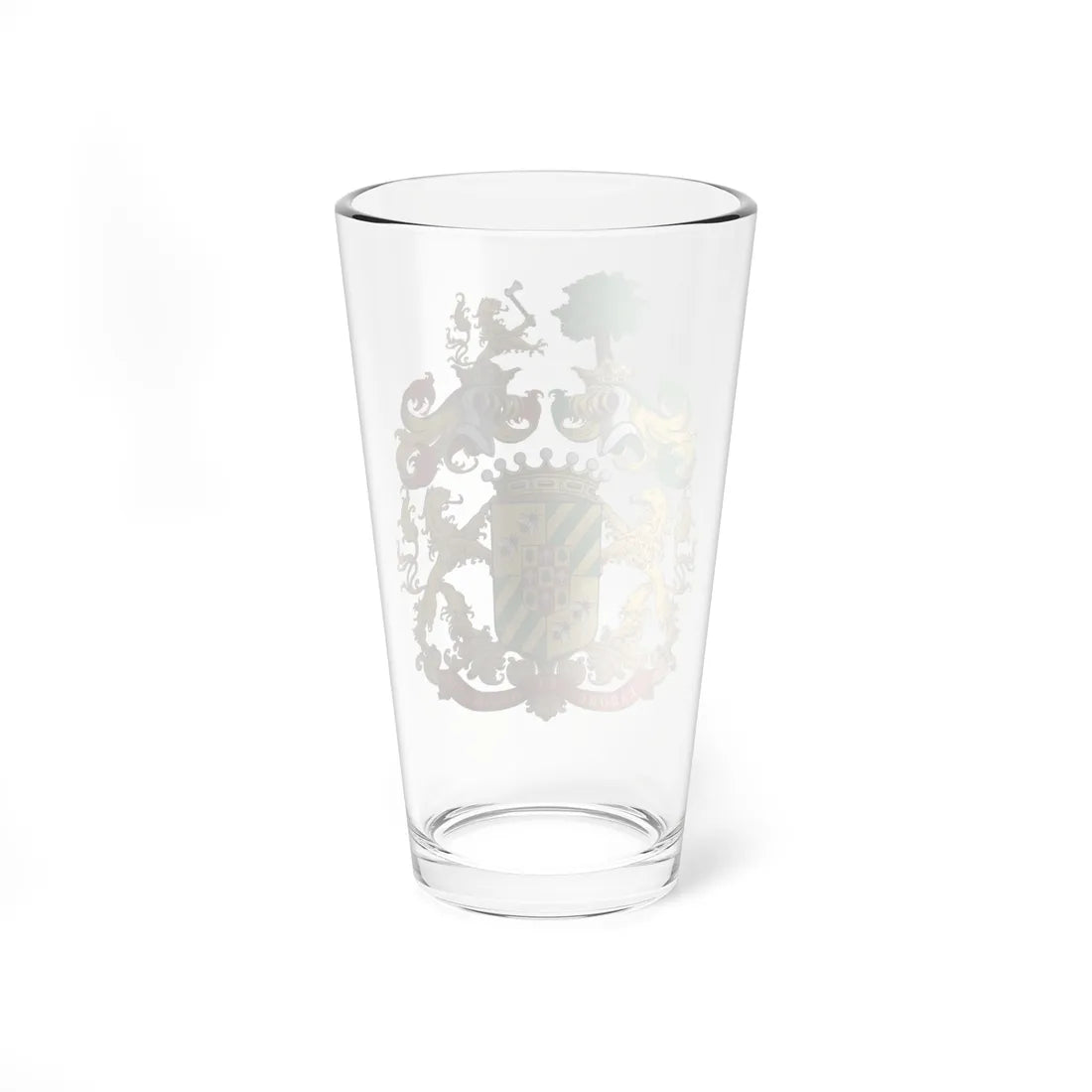 Coa Hungary Family Gelsey big baron 1904 (Hungary) (Coat of Arms) Pint Glass 16oz - Go Mug Yourself