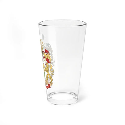 Coa Hungary Family Gelsey big baron 1904 (Hungary) (Coat of Arms) Pint Glass 16oz - Go Mug Yourself