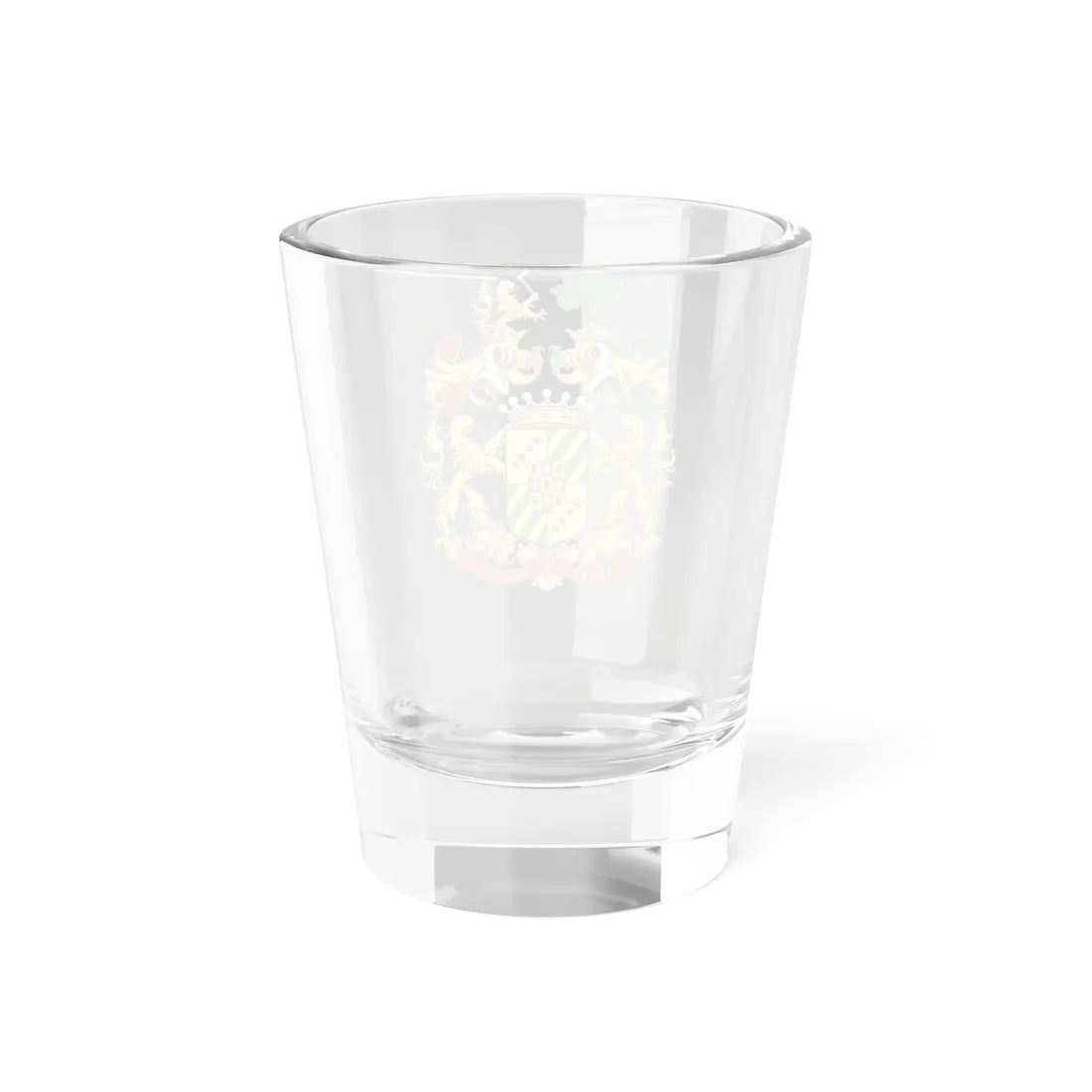 Coa Hungary Family Gelsey big baron 1904 (Hungary) (Coat of Arms) Shot Glass 1.5oz - Go Mug Yourself