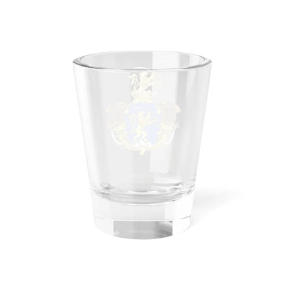 Coa Hungary Family Ghillány baron (Hungary) (Coat of Arms) Shot Glass 1.5oz - Go Mug Yourself