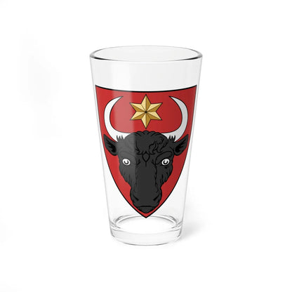 Coa Hungary Family Hahothy (Hungary) (Coat of Arms) Pint Glass 16oz 16oz - Go Mug Yourself