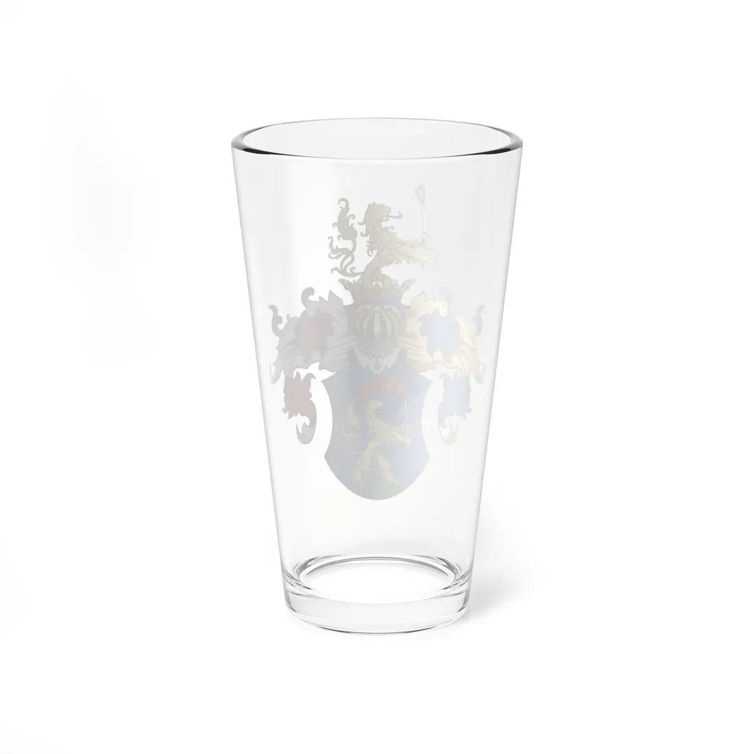 Coa Hungary Family Halasy Fekete (Hungary) (Coat of Arms) Pint Glass 16oz - Go Mug Yourself