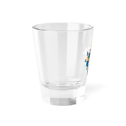 Coa Hungary Family Halasy Fekete (Hungary) (Coat of Arms) Shot Glass 1.5oz - Go Mug Yourself