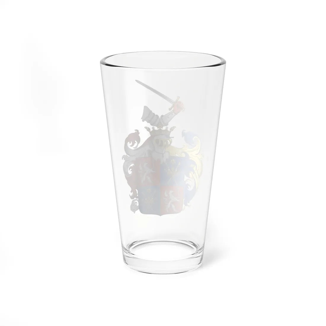 Coa Hungary Family Heinrich 1760 (Hungary) (Coat of Arms) Pint Glass 16oz - Go Mug Yourself