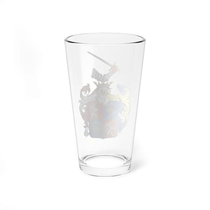Coa Hungary Family Heinrich 1760 (Hungary) (Coat of Arms) Pint Glass 16oz - Go Mug Yourself