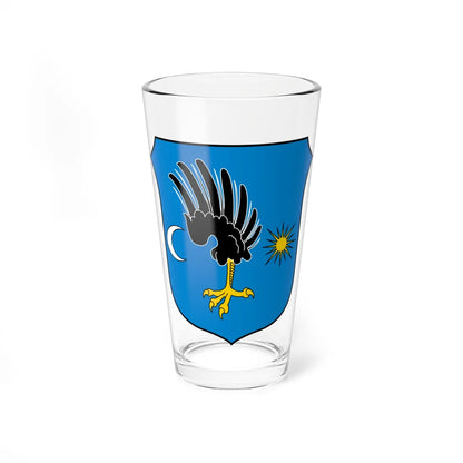 Coa Hungary Family Kanizsay (Hungary) (Coat of Arms) Pint Glass 16oz 16oz - Go Mug Yourself
