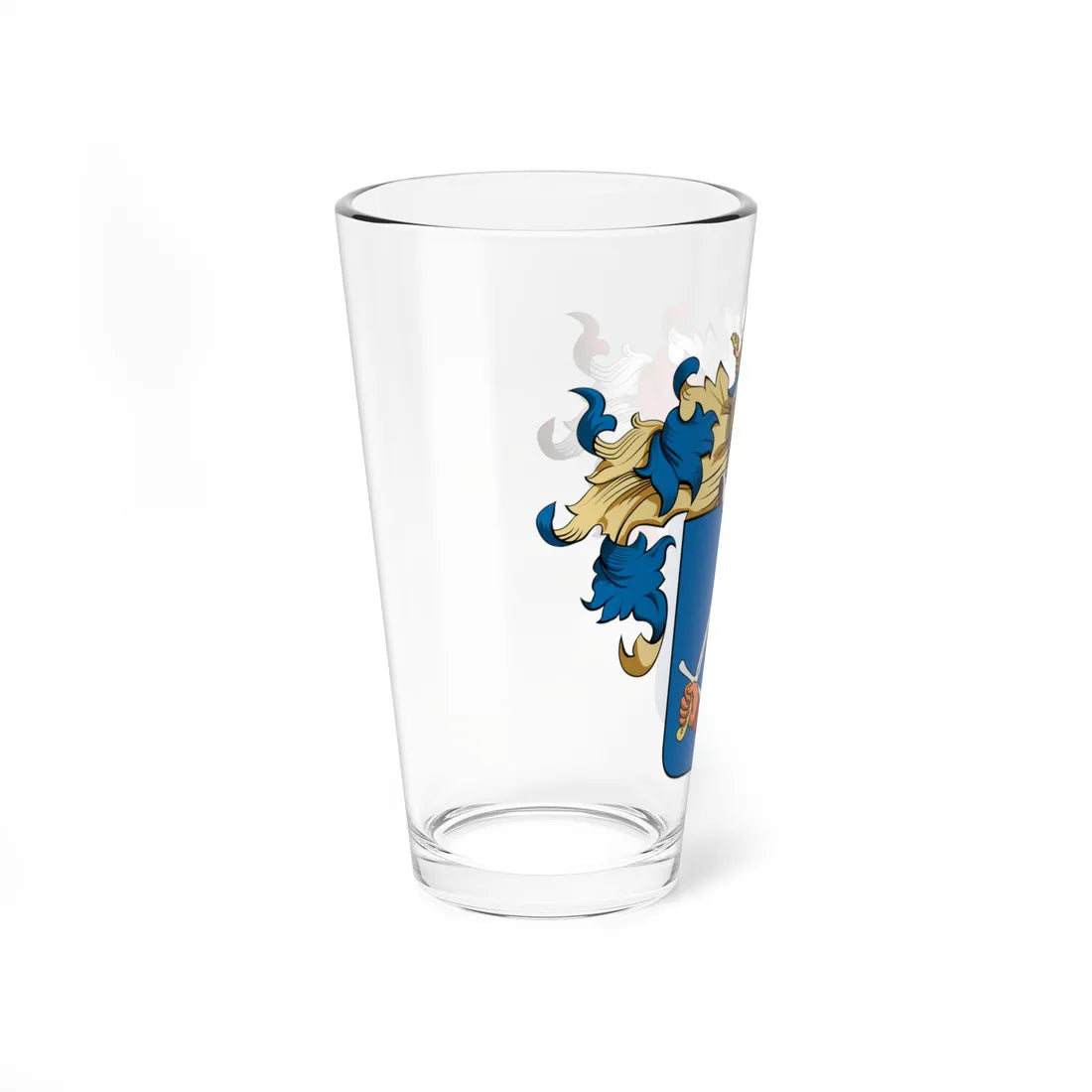 Coa Hungary Family Kádár Borosjenő (Hungary) (Coat of Arms) Pint Glass 16oz - Go Mug Yourself