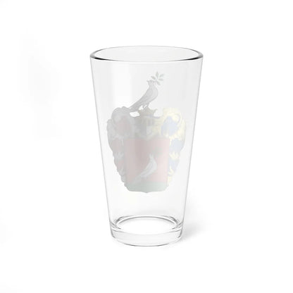 Coa Hungary Family Kelemen 1633 (Hungary) (Coat of Arms) Pint Glass 16oz - Go Mug Yourself