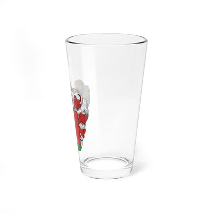 Coa Hungary Family Kelemen 1633 (Hungary) (Coat of Arms) Pint Glass 16oz - Go Mug Yourself