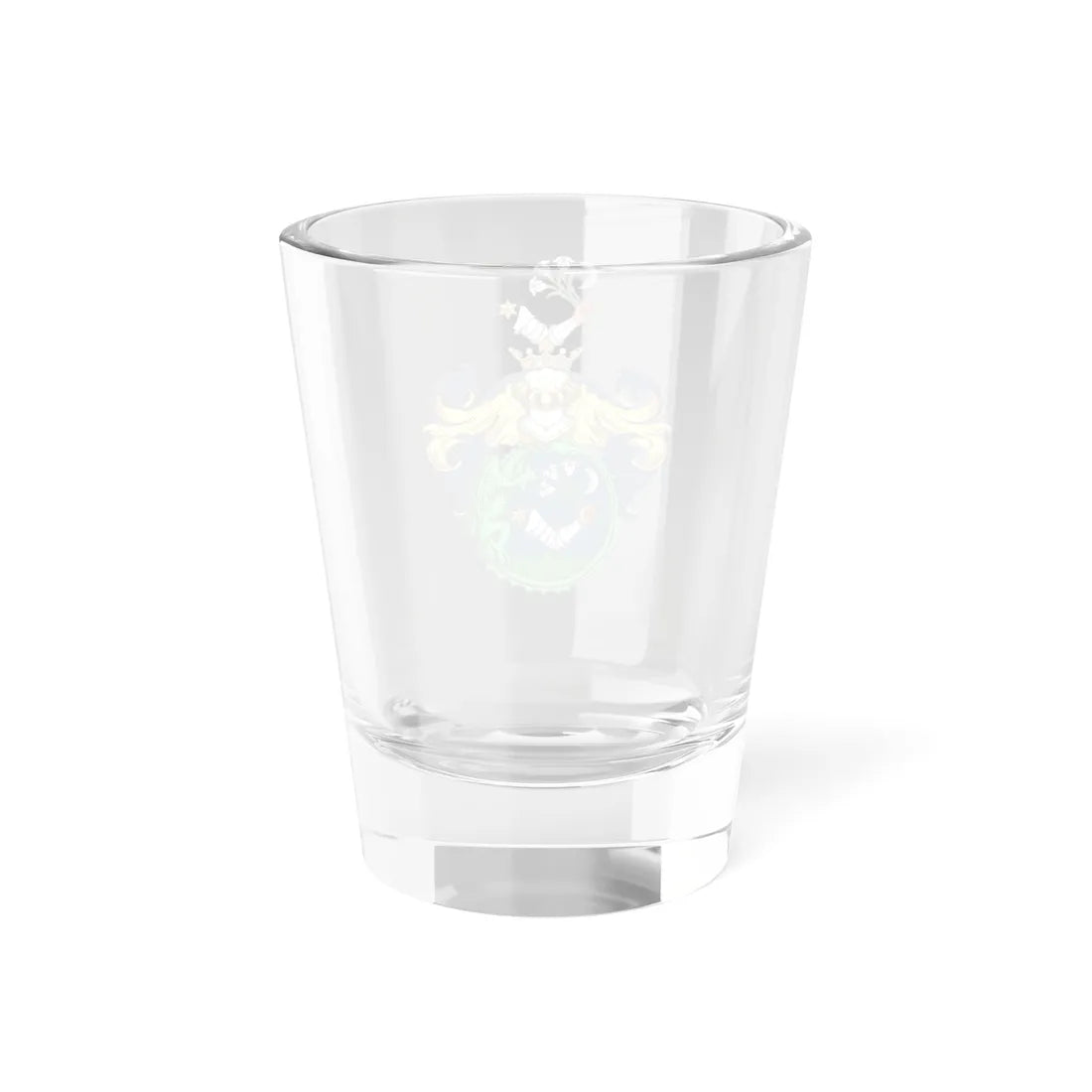 Coa Hungary Family Kende and Kölcsey (Hungary) (Coat of Arms) Shot Glass 1.5oz - Go Mug Yourself
