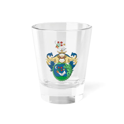 Coa Hungary Family Kende and Kölcsey2 (Hungary) (Coat of Arms) Shot Glass 1.5oz 1.5oz - Go Mug Yourself