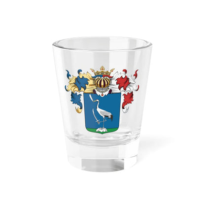 Coa Hungary Family Kenézy simándi (Hungary) (Coat of Arms) Shot Glass 1.5oz 1.5oz - Go Mug Yourself