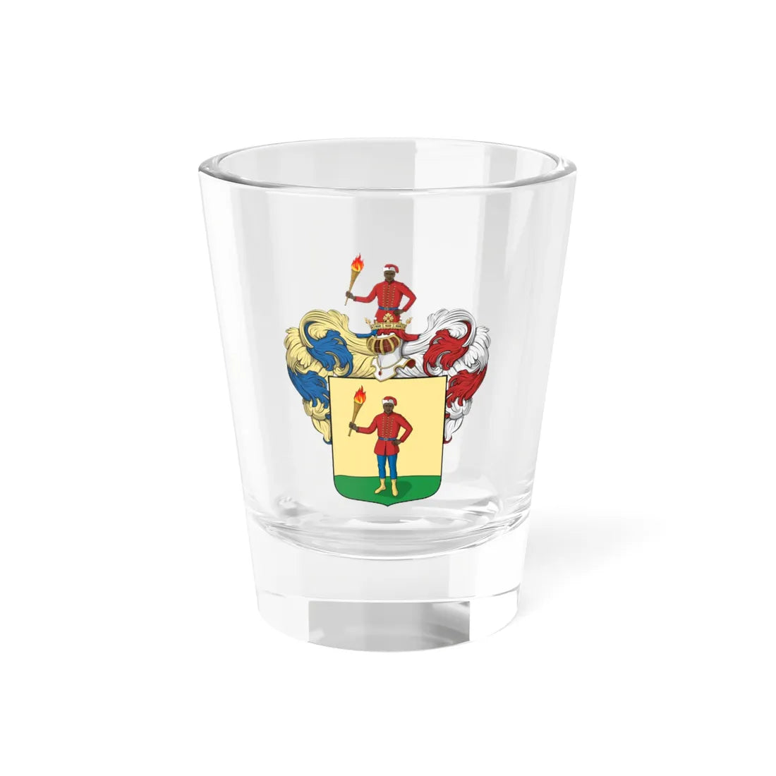 Coa Hungary Family Kollonay (Hungary) (Coat of Arms) Shot Glass 1.5oz 1.5oz - Go Mug Yourself