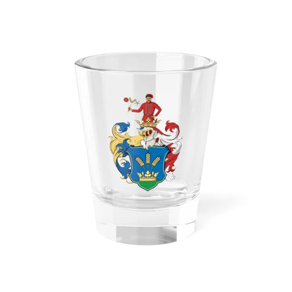Coa Hungary Family Kovács 1667 (Hungary) (Coat of Arms) Shot Glass 1.5oz 1.5oz - Go Mug Yourself