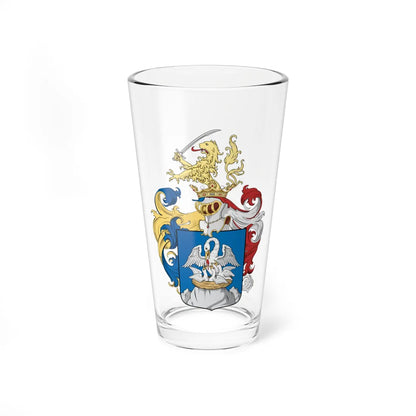 Coa Hungary Family Kovács 1670 (Hungary) (Coat of Arms) Pint Glass 16oz 16oz - Go Mug Yourself