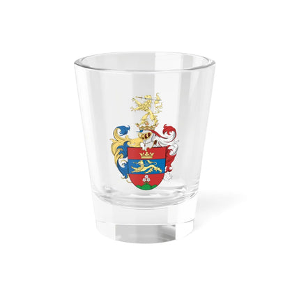 Coa Hungary Family Kovács átányi 1658 (Hungary) (Coat of Arms) Shot Glass 1.5oz 1.5oz - Go Mug Yourself