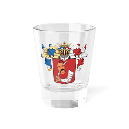 Coa Hungary Family Kruchio Komádi (Hungary) (Coat of Arms) Shot Glass 1.5oz 1.5oz - Go Mug Yourself