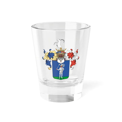 Coa Hungary Family Márton Zsarolyán (Hungary) (Coat of Arms) Shot Glass 1.5oz 1.5oz - Go Mug Yourself