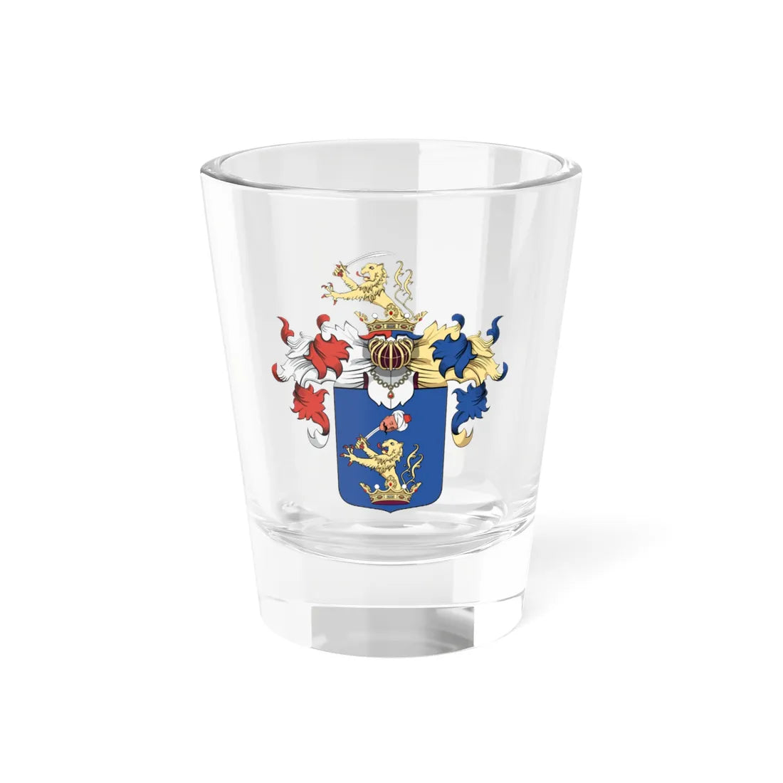 Coa Hungary Family Nagy 1612 (Hungary) (Coat of Arms) Shot Glass 1.5oz 1.5oz - Go Mug Yourself