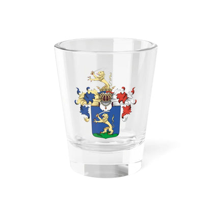 Coa Hungary Family Nagy Felső-Eőr (Hungary) (Coat of Arms) Shot Glass 1.5oz 1.5oz - Go Mug Yourself